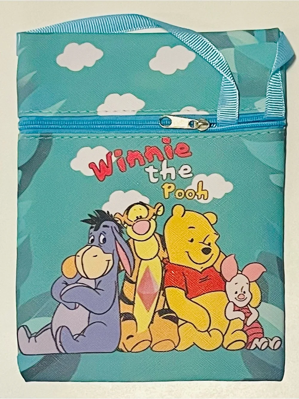 Winnie the Pooh Character Crossbody Pouch - Teal